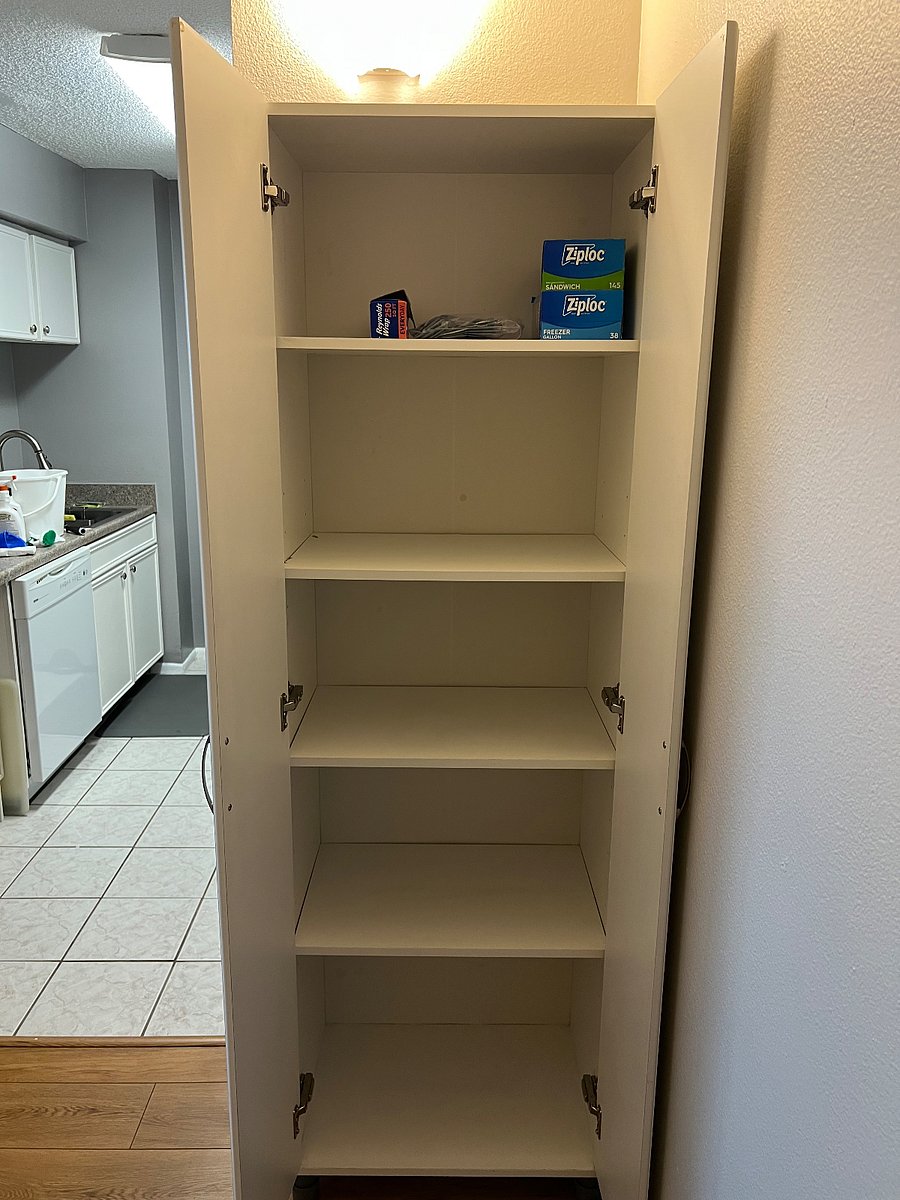 pantry to augment storage space