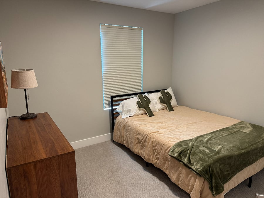 Queen bed