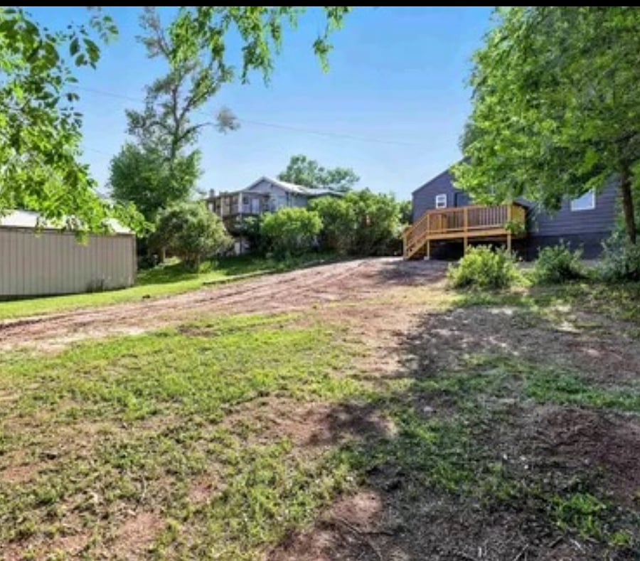 Some work will be done to the backyard to make it a lot more leisure friendly!