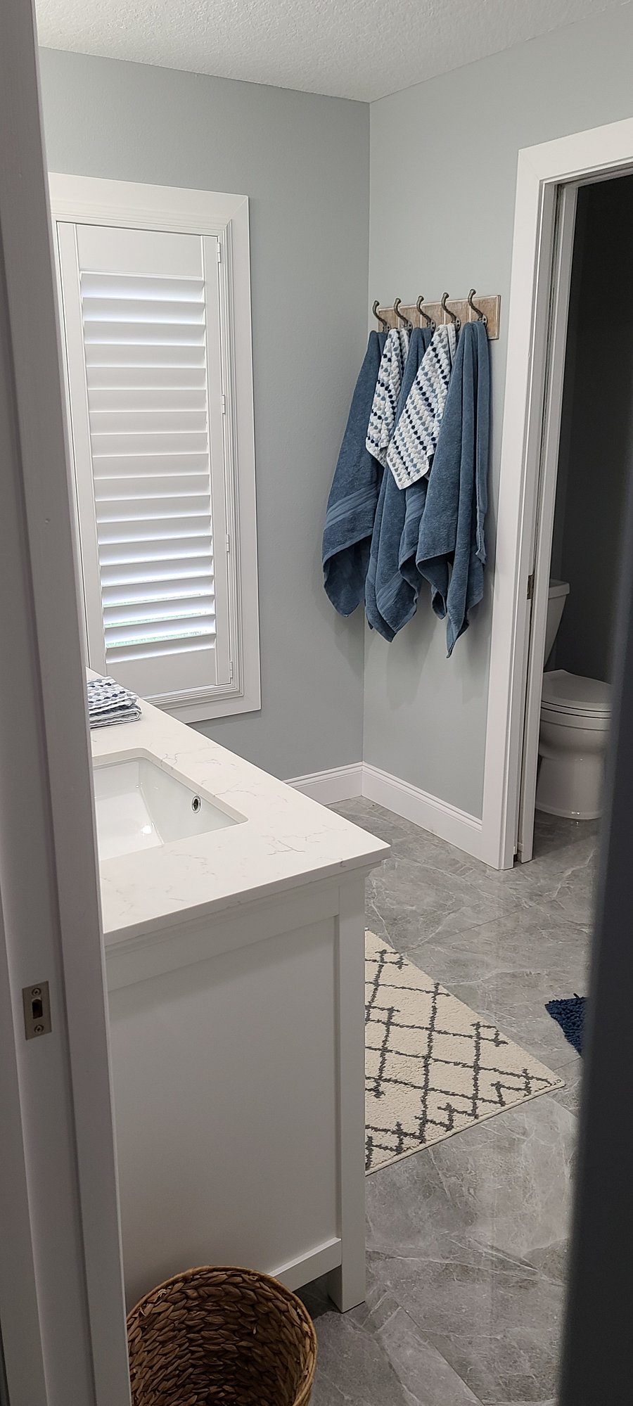 Double sink in Primary bathroom