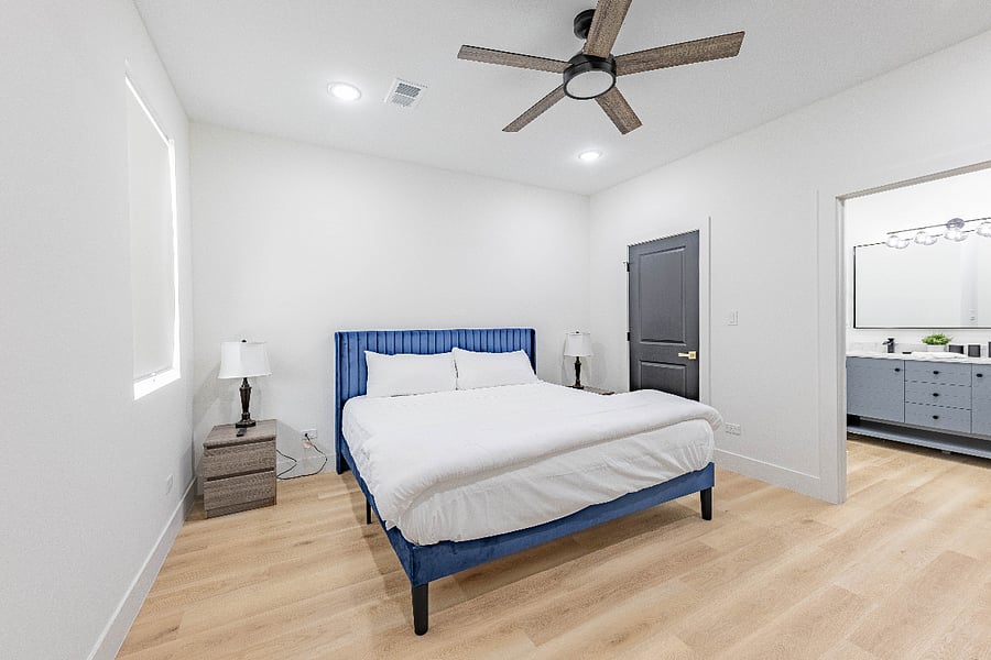 Master bedroom - King + 65" smart TV