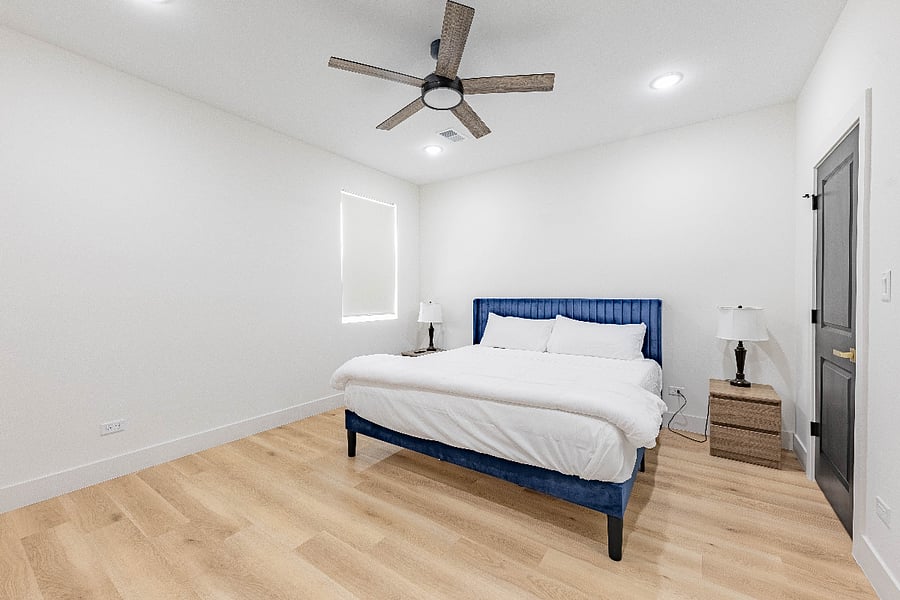 Master bedroom - King + 65" smart TV