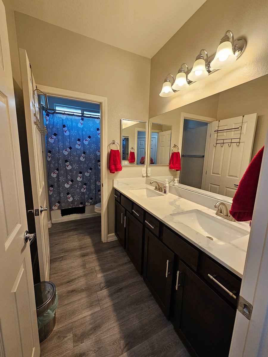 Shared bathroom