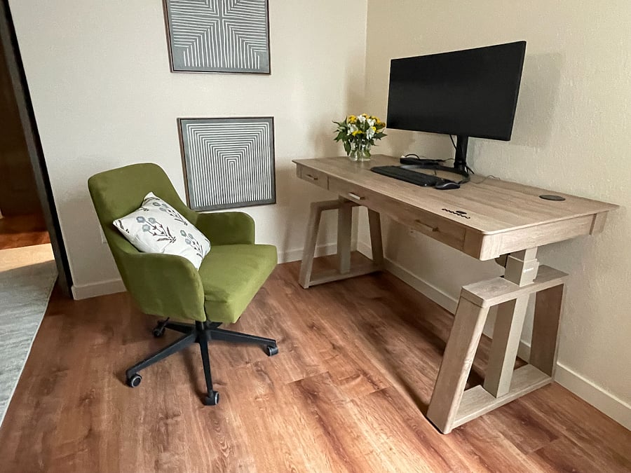 Motorized Standing Desk and Docking Station