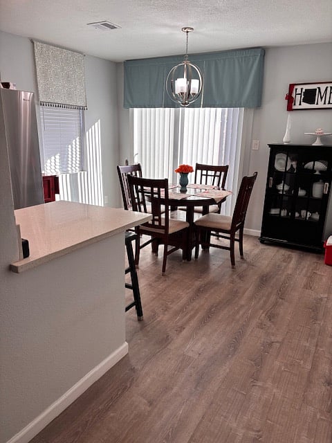 Dining area