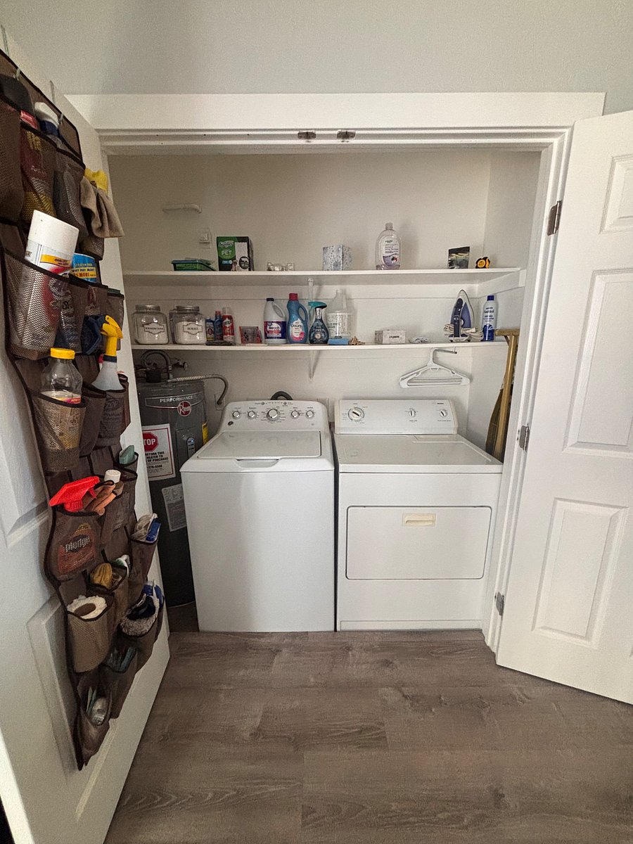 Full size washer and dryer