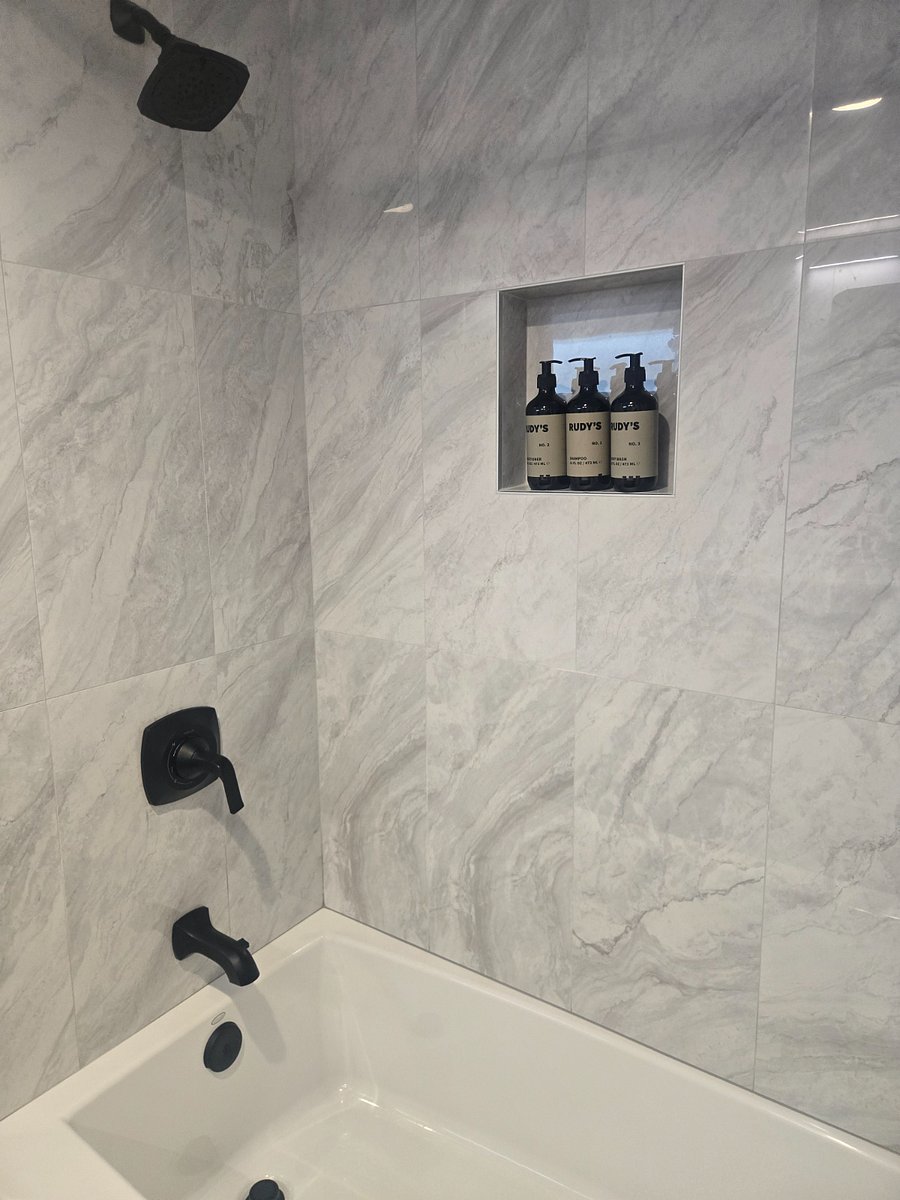 Bathroom with Rudy's Amenities