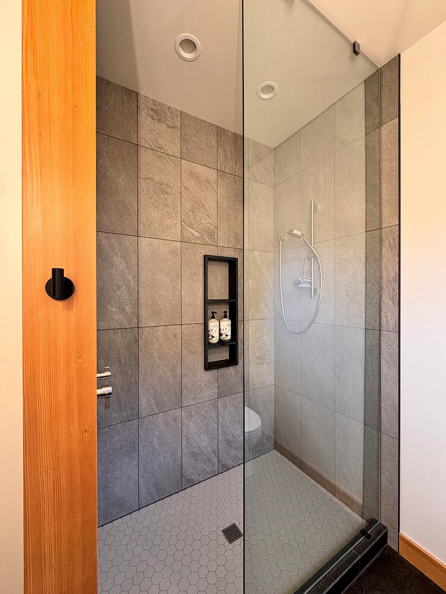 first floor bath with walk in shower