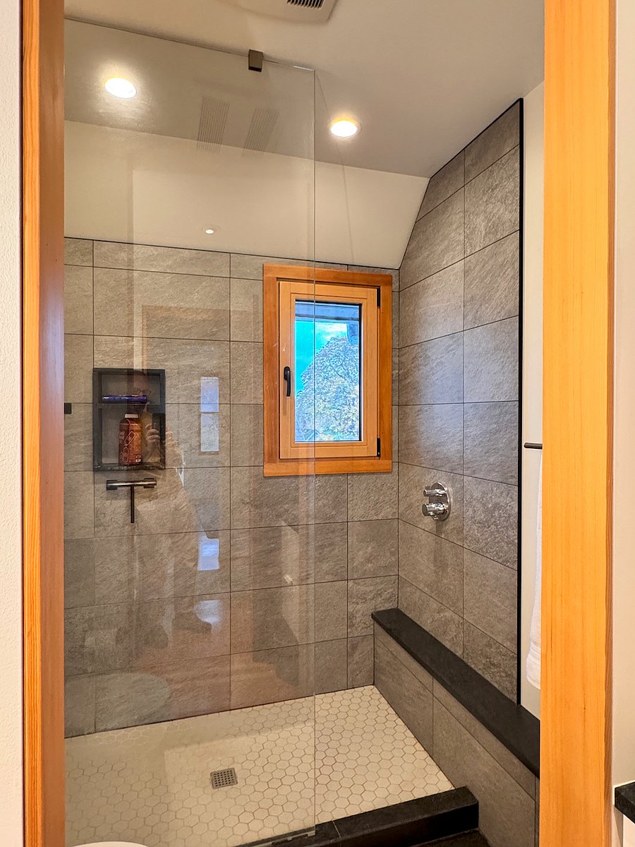 2nd floor - hall bathroom shower