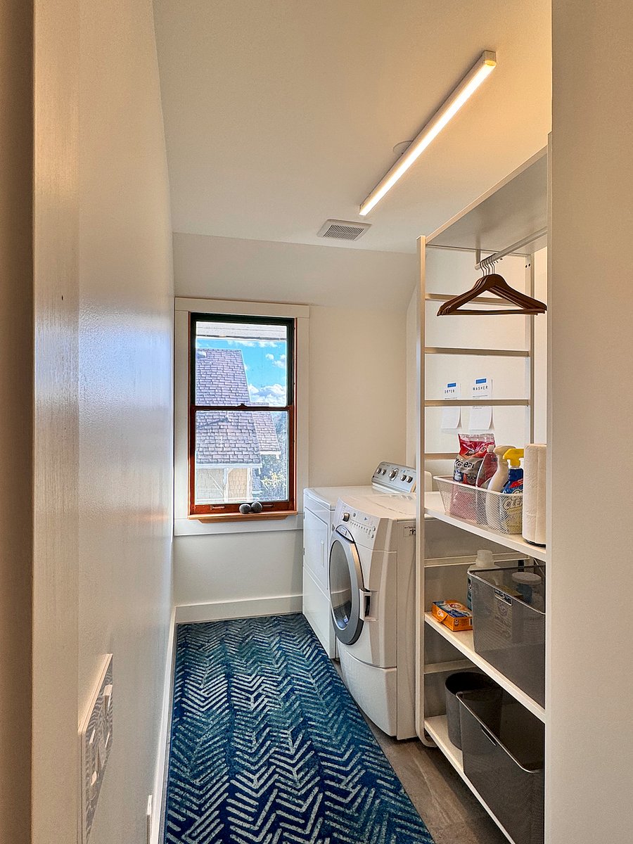 2nd floor - laundry room, maytag washer/dryer