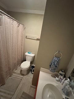 Shared bathroom with one other person