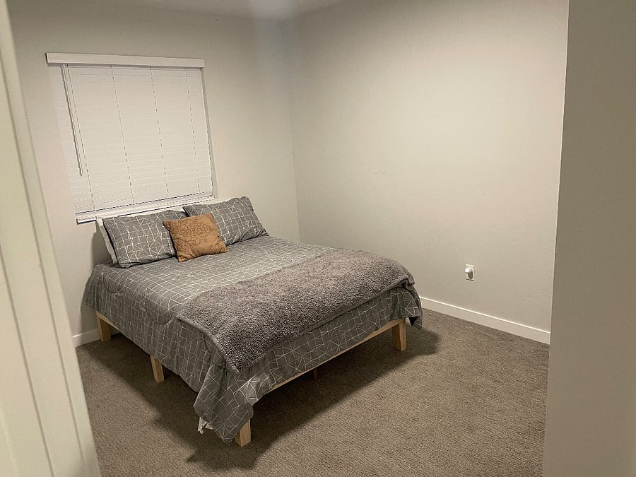 This will be the bed in the room thats being rented.