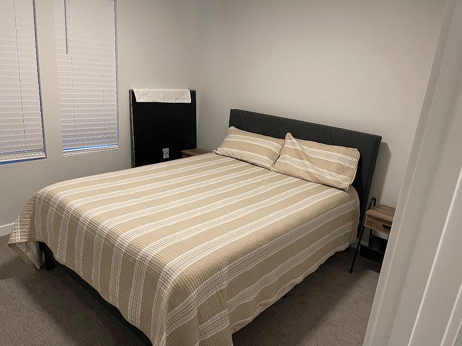 This will be the room being rented.