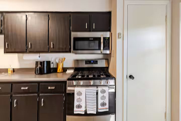 Air fryer, Microwave, Oven, and Stovetop