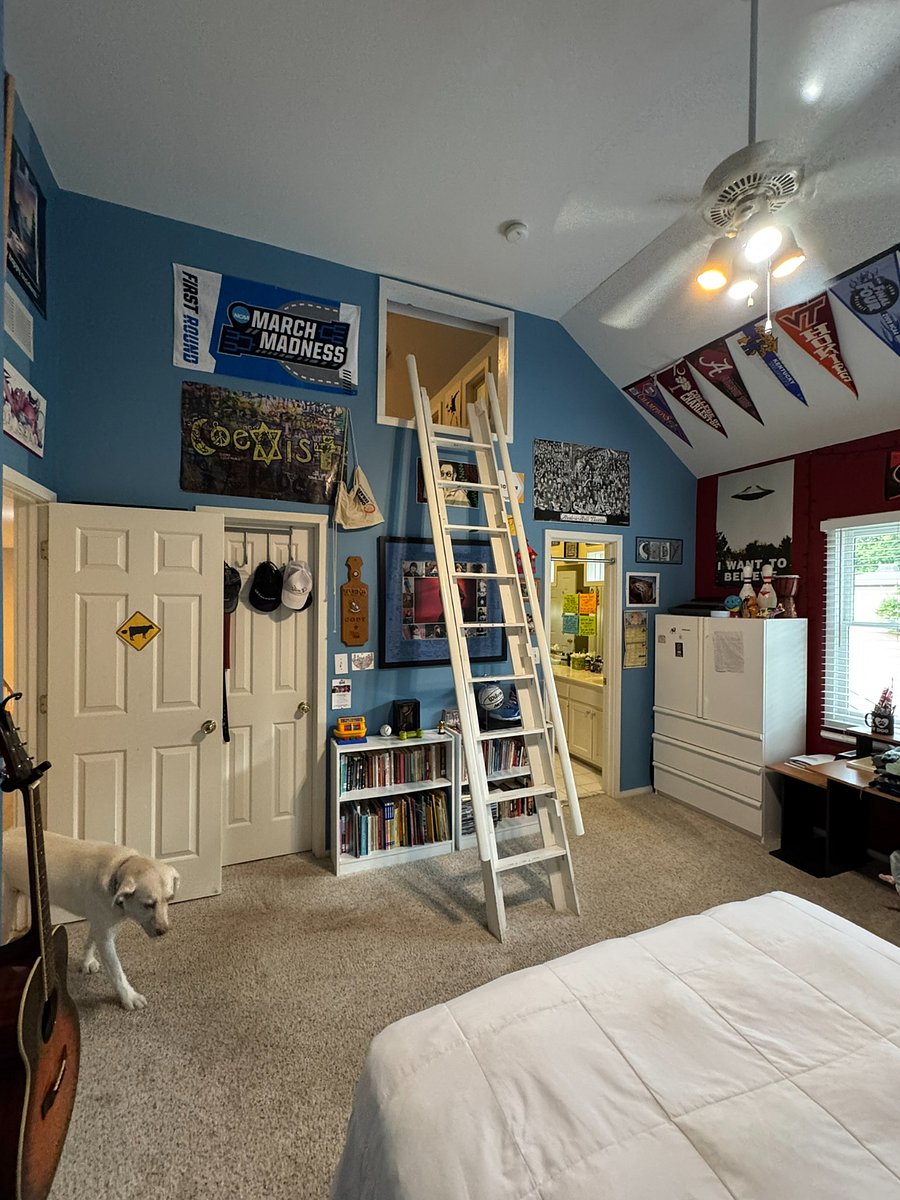 Bedroom #2 with Loft access