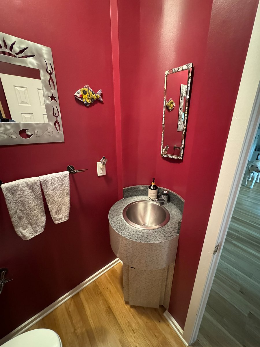 1/2 Bath Powder Room