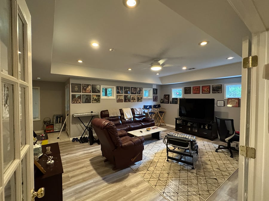 Basement Living Room