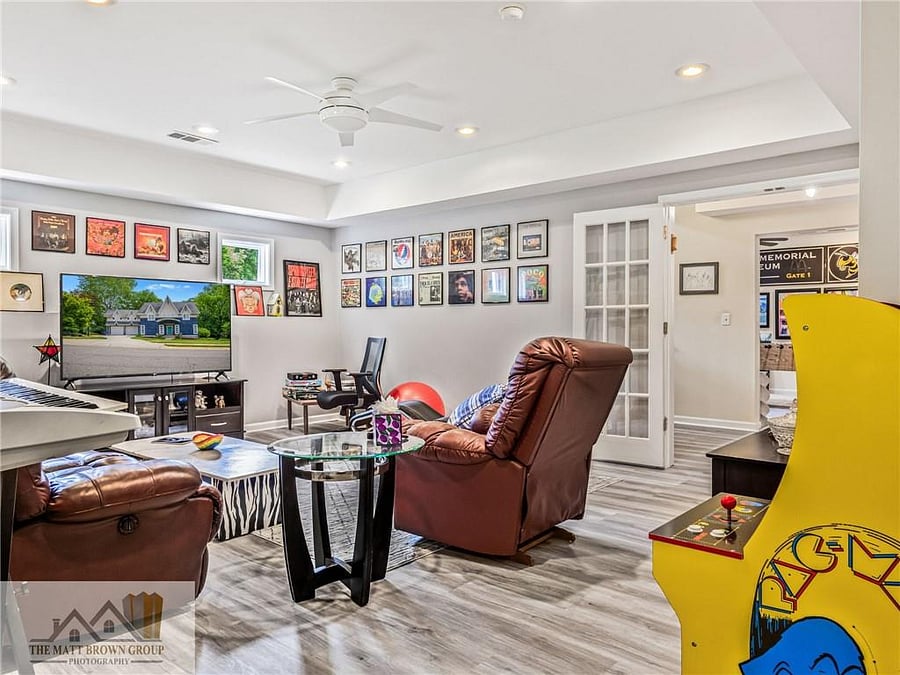 Lower Level Living Room/Den