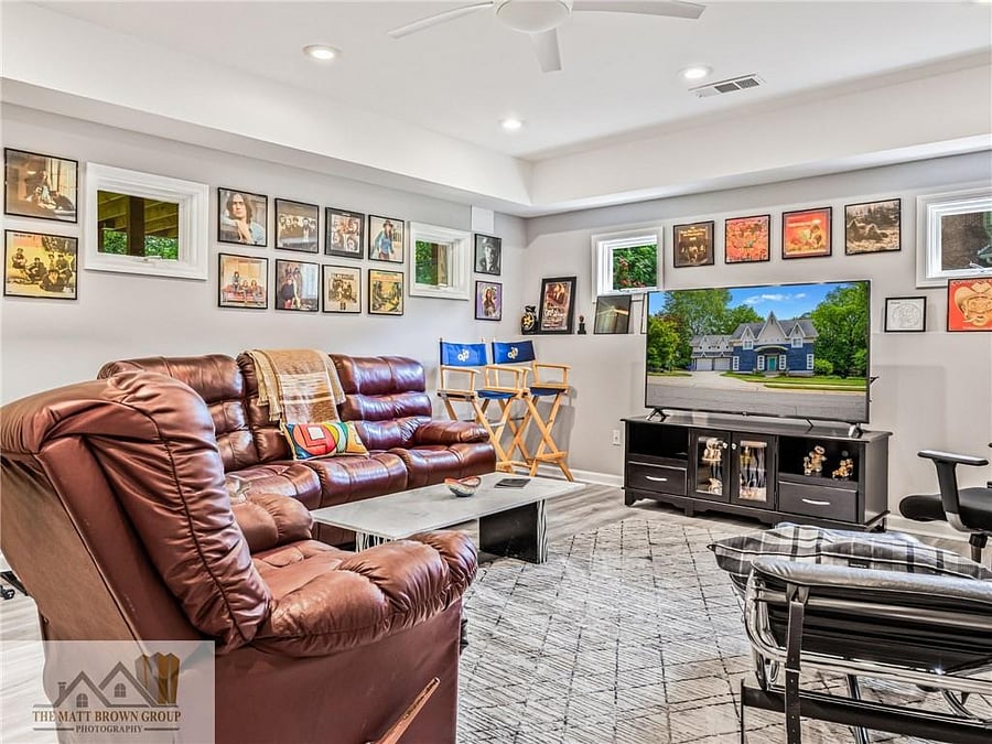 Lower Level Living Room/Den