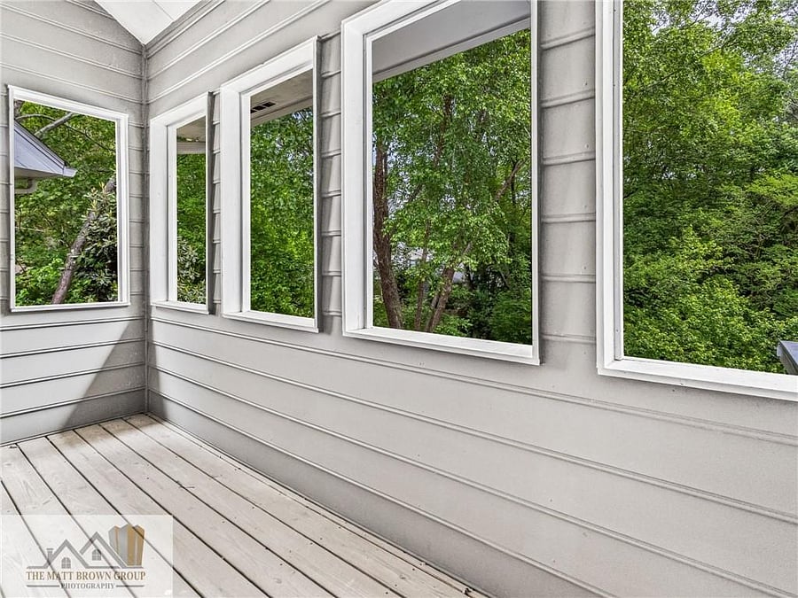 Porch off Primary Bedroom