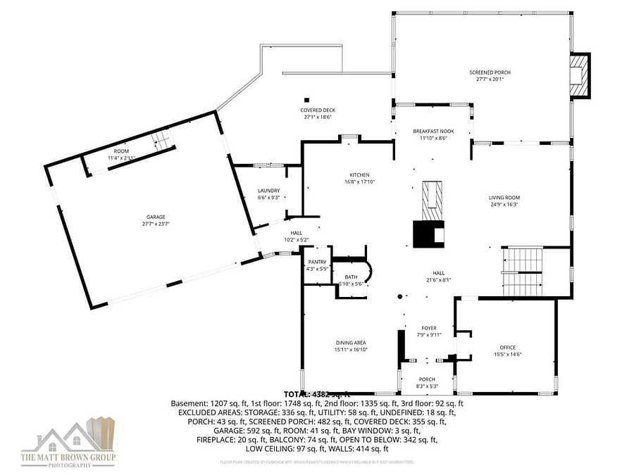 Primary Level Floor Plan