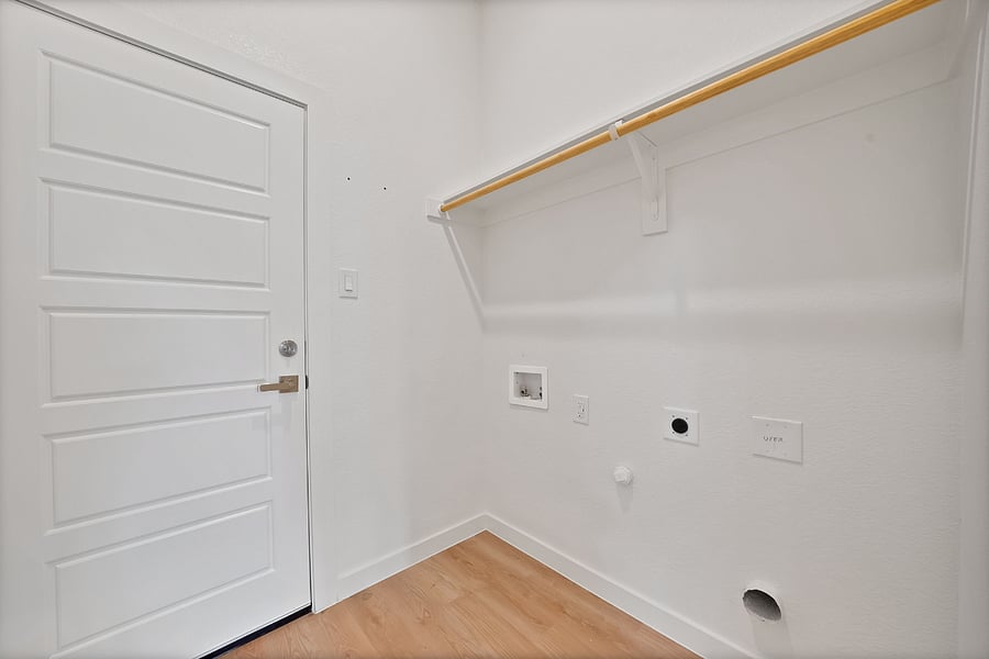 Washer Dryer unit is present but not shown in pictures