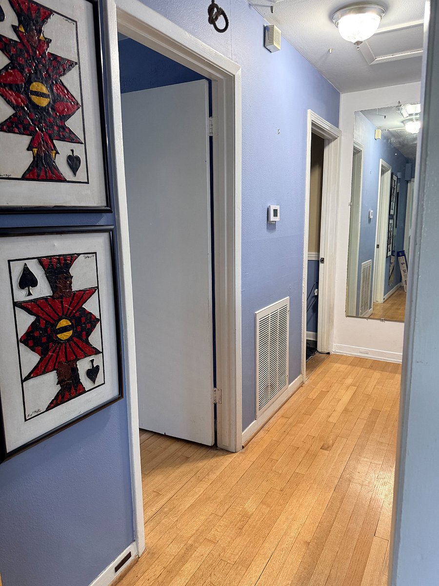 Private Hallway to Bedroom, Office, and Bathroom (Adjacent Rooms)