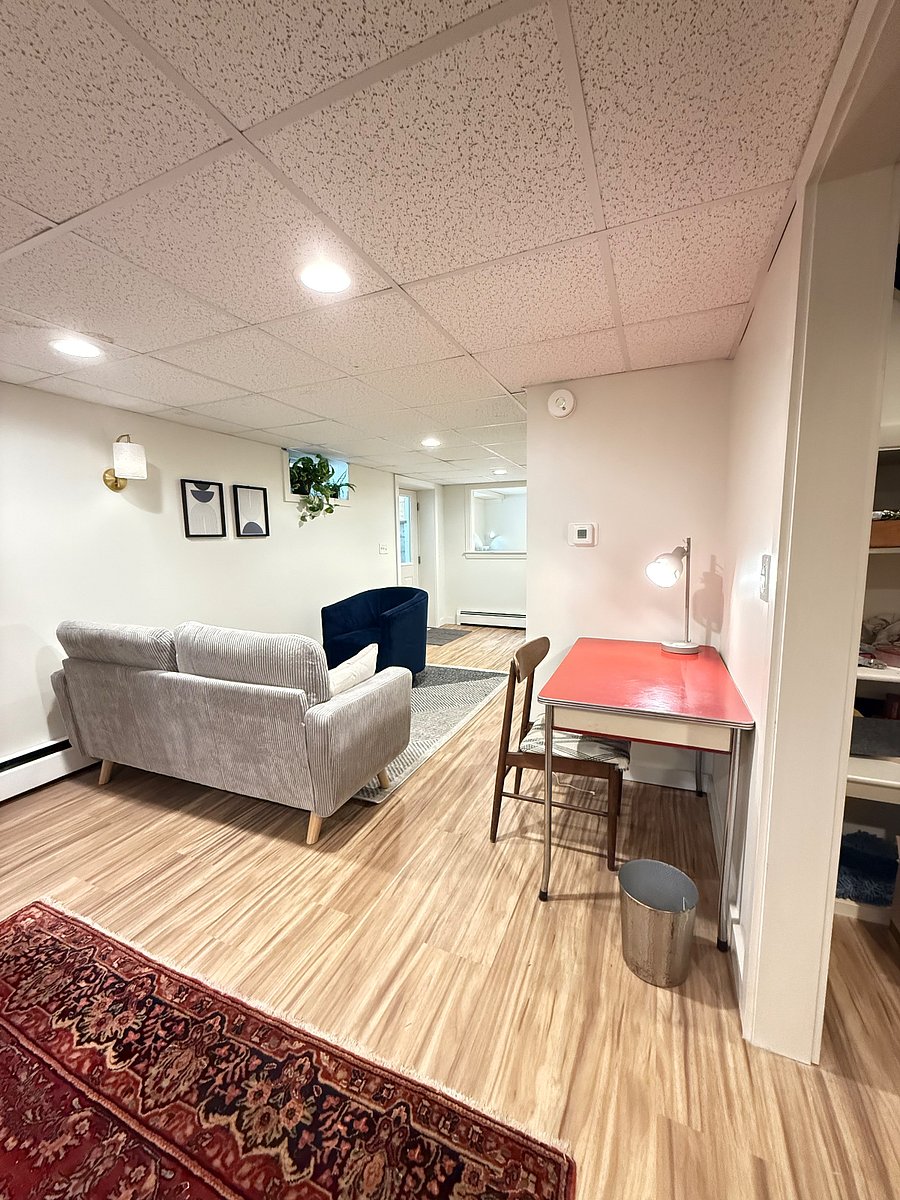 Quiet space for hanging out or studying.
