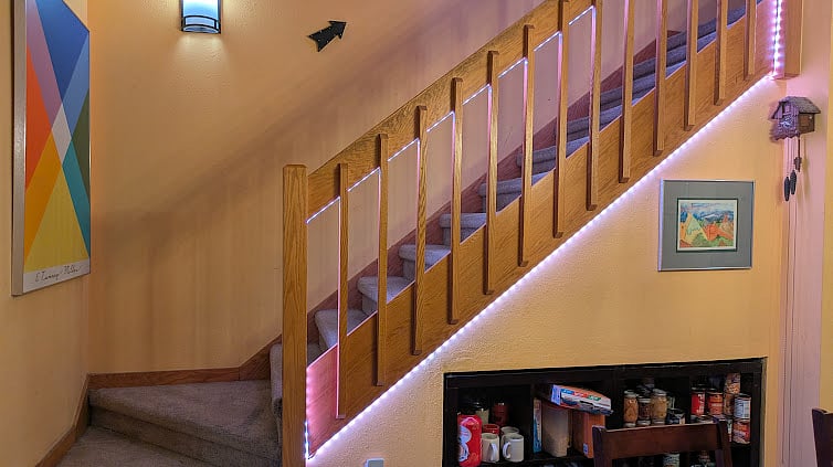 Stairs to 2nd floor