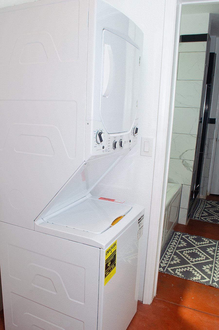 Washer and dryer