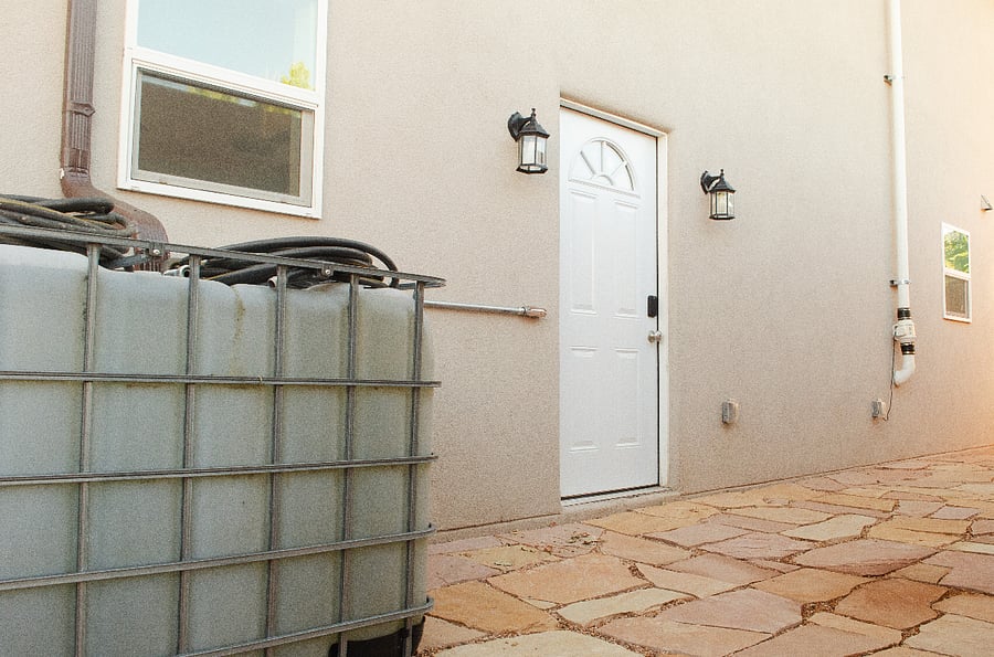 Entrance to the casita