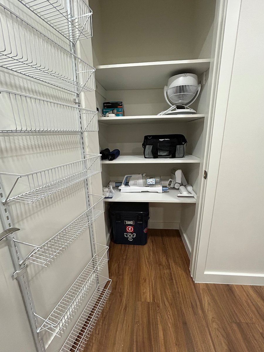 Storage Closet Off Dining Room