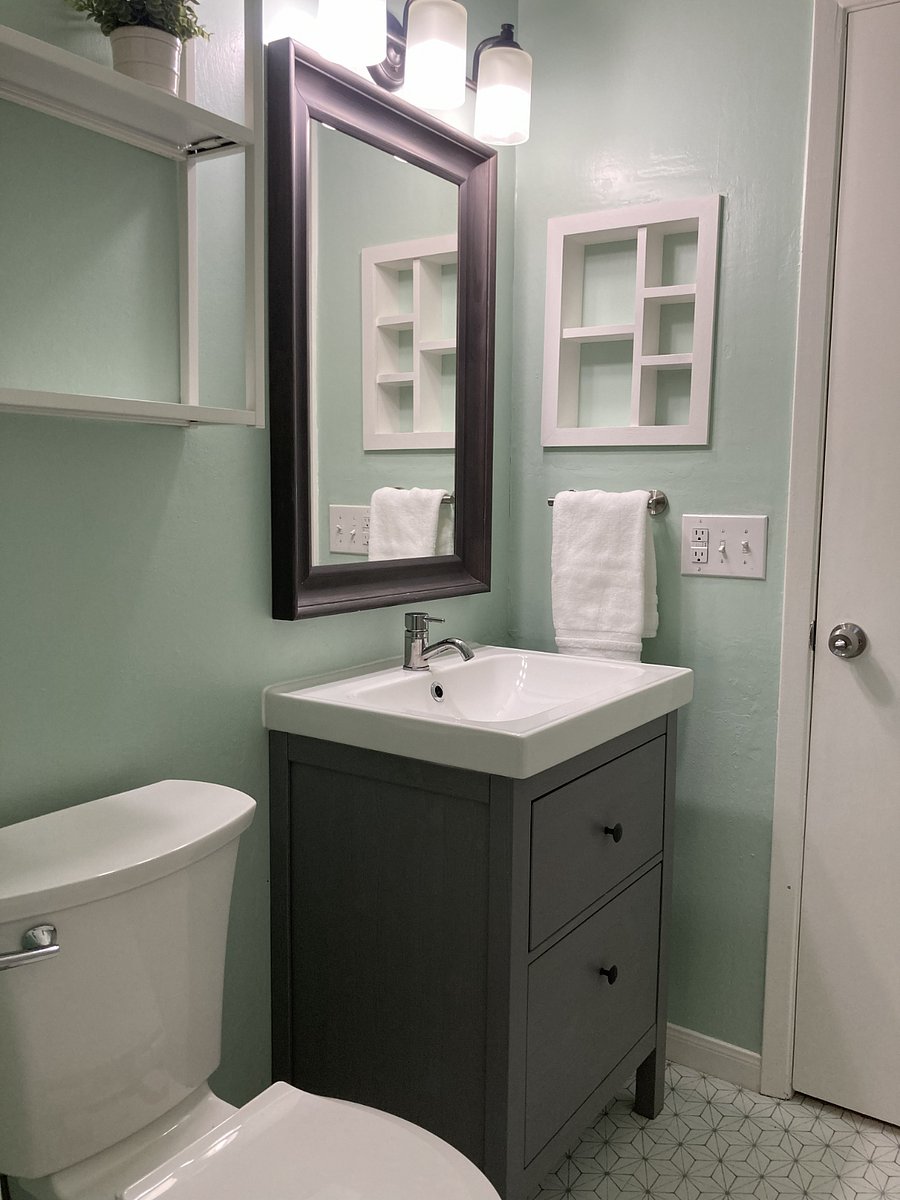 Second Bathroom, shared with Bedroom #2 and #3