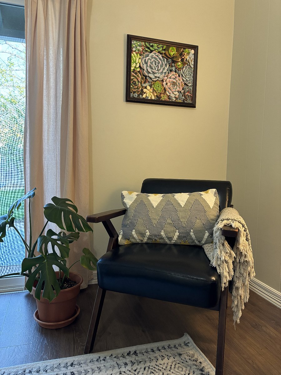 Cozy corner in living room