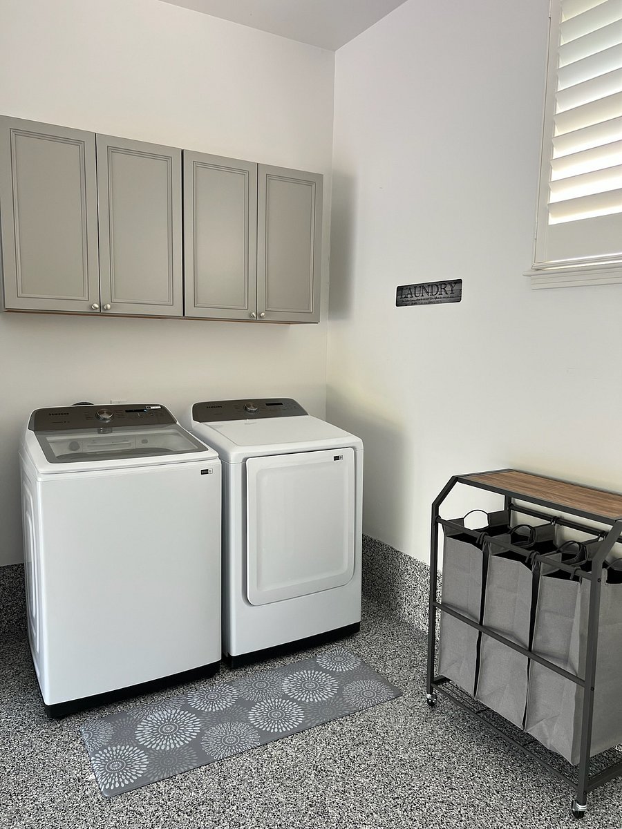 Laundry in Garage