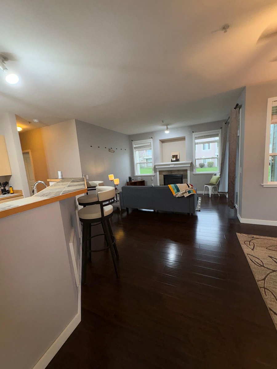 Living and Dining space with amenities