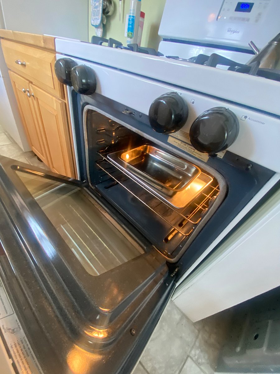 Clean gas stove