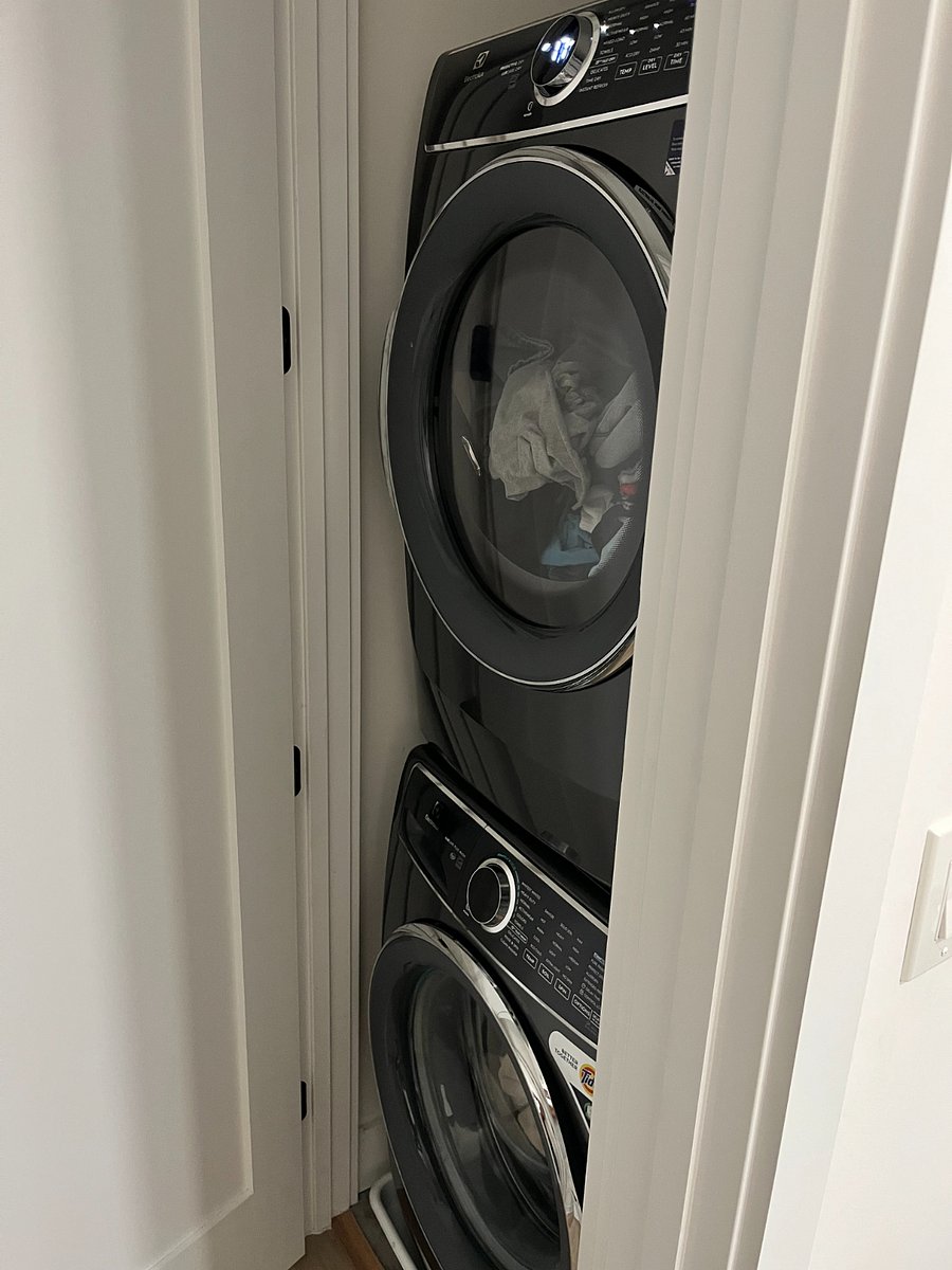 In-unit washer and dryer