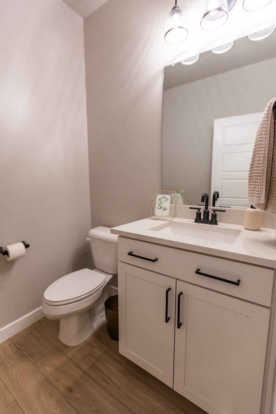 Main level half bath