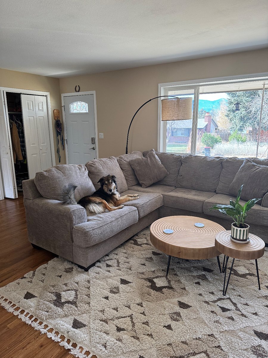 living room on the main floor