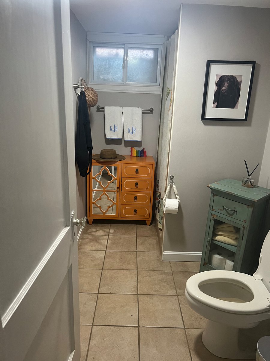 second bathroom in lower level