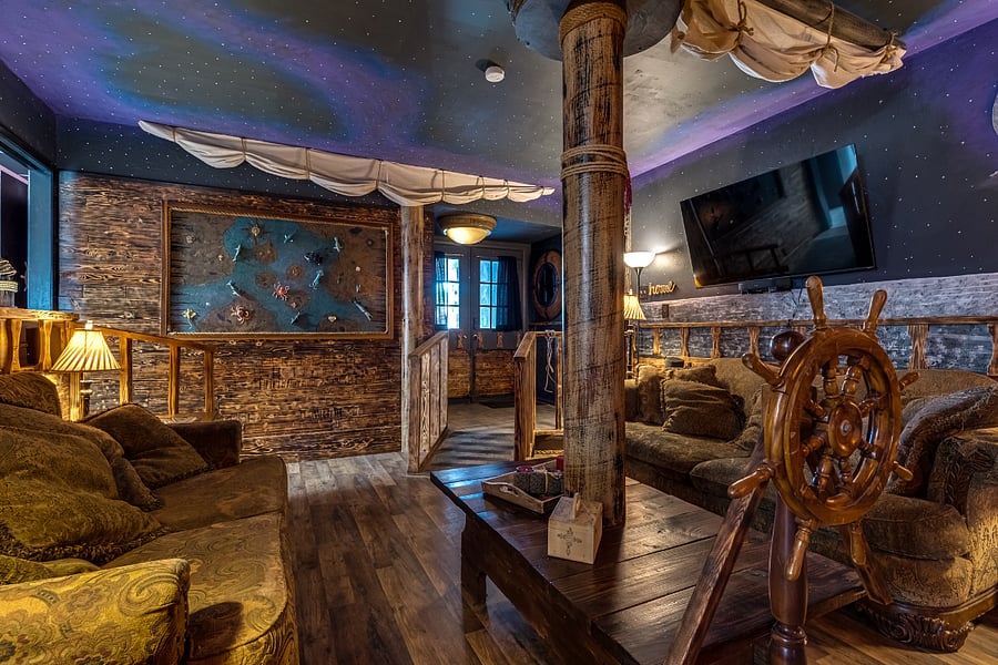 A truly one-of-a-kind pirate themed home that brings creativity and fun ...