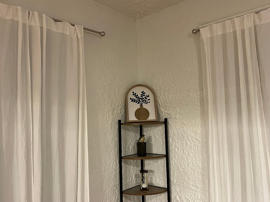 decorations and vibes in the living room