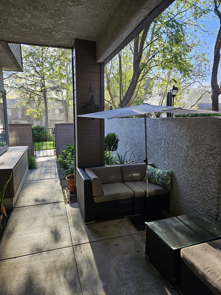 Another view from front yard patio