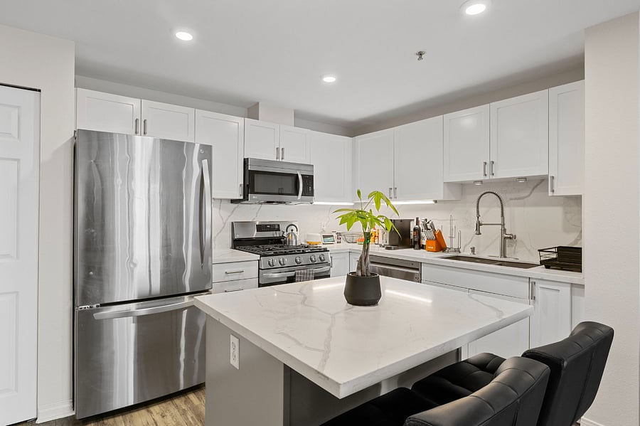 Kitchen view.