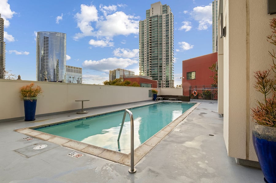 Swimming pool.