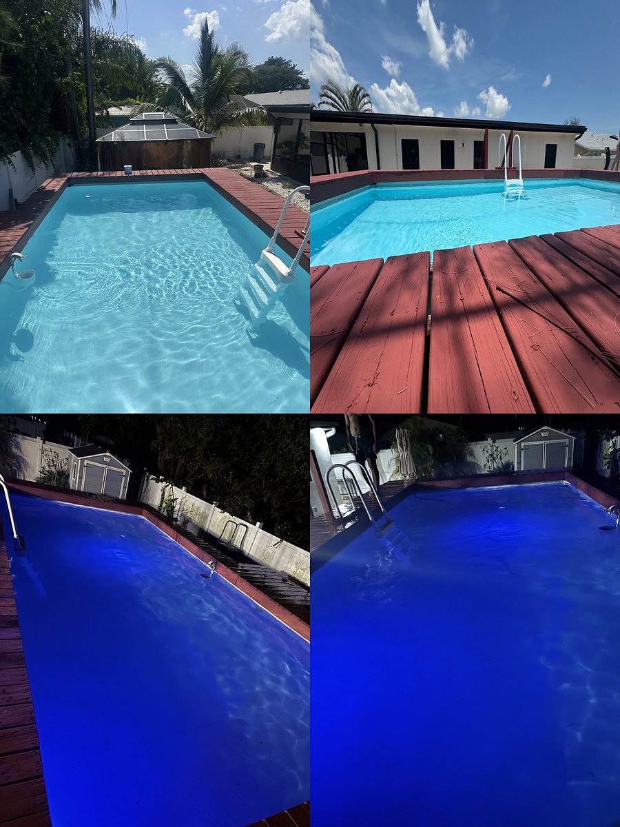 You will have a heated above-ground pool that's cleaned every week, making it easy to relax and enjoy whenever you want.
