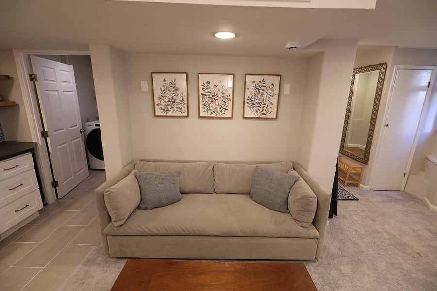 West Elm sleeper sofa