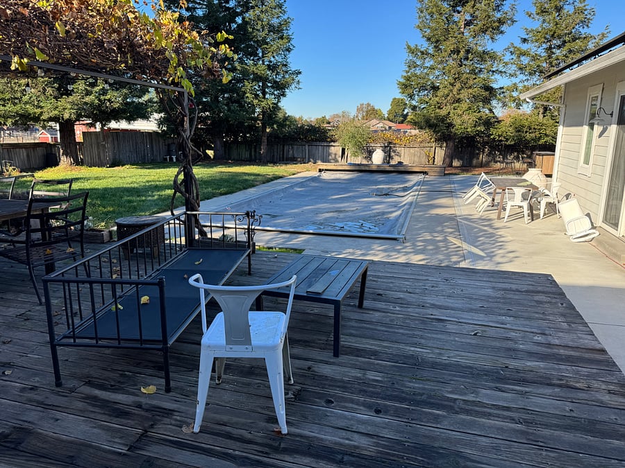 Private Deck

Pool is shared