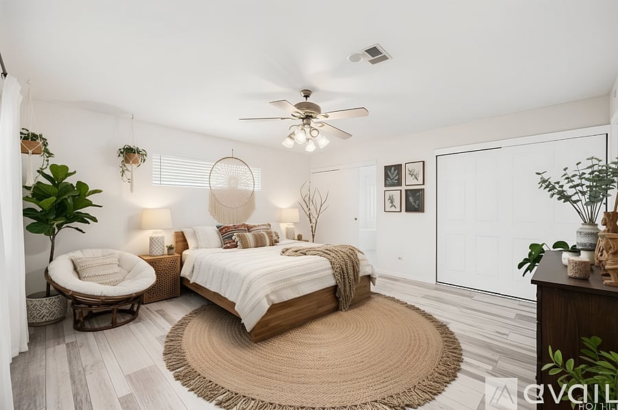 Furnished Master Bedroom